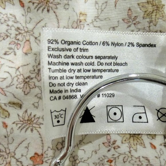 MEC Organic Cotton Floral Shirt - Picture 9 of 9